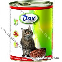 Dax kousky Cat hovězí 830 g