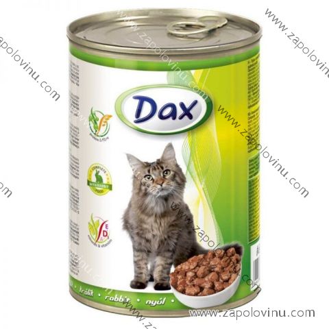 Dax Cat kousky králičí 415 g