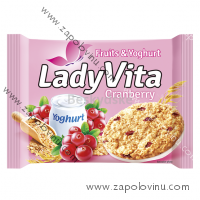 LadyVita jogurt + brusinky 49g