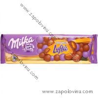 Milka Mmmax Luflée Caramel mléčná čokoláda s karamelem 250 g