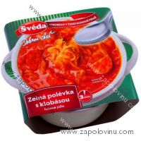 Švéda Zelná polévka s klobásou 330 g