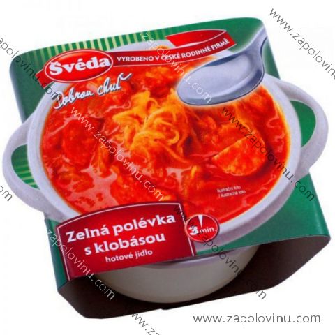 Švéda Zelná polévka s klobásou 330 g