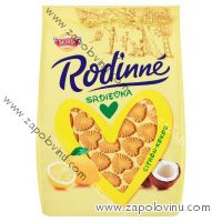 Sedita Rodinné Srdíčka kokosovo-citronové 170g