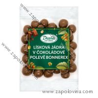 Diana Lísková jádra v čokoládové polevě bonnerex 100g