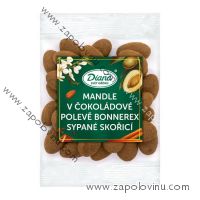 Diana Mandle v čokoládové polevě bonnerex sypané skořicí 100g