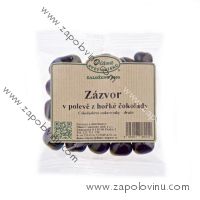 Diana Zázvor v polevě z hořké čokolády 100g