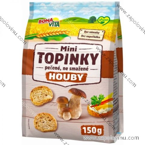 BonaVita Topinky mini houby 150 g