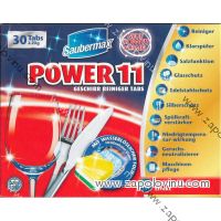 SAUBERMAX POWER 11 TABLETY DO MYČKY 30 KS
