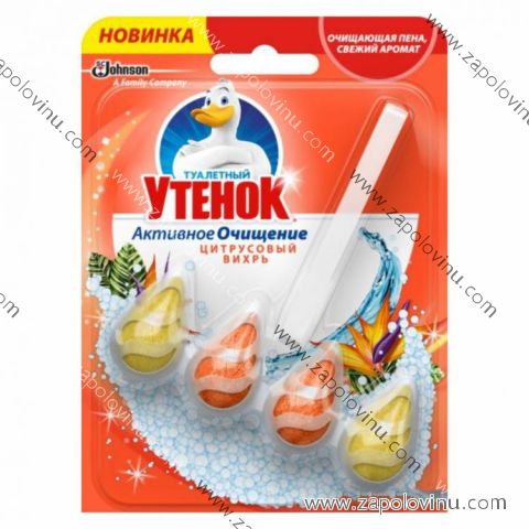 WC kachna závěsný WC blok Citrus 38 g