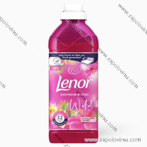 Lenor WILD Exotische blüten aviváž 32 dávek