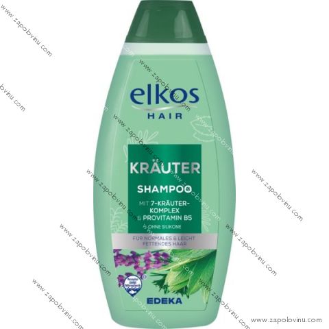 Elkos Jolea 7 bylin šampon pro normální a lehce mastící se vlasy 500 ml