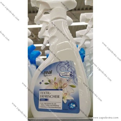 Real eliminátor zápachu a osvěžovač tkanin classic 500 ml