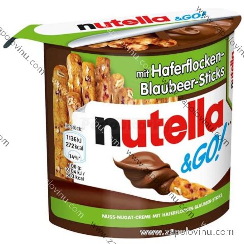 Nutella + Go Oat + Blueberry Sticks 54g
