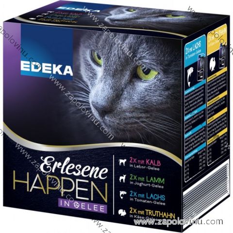 EDEKA Vynikající kousky v želé 8x85g