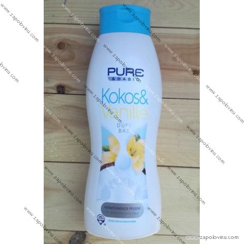 Pure kokos a vanilka krémový sprchový gel 1000ml