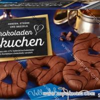 EDEKA Čokoládový perník srdíčka, hvězdičky, preclíky v mléčné čokoládě 500g