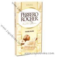 Ferrero Rocher bílá čokoláda s lískovými ořechy 90 g