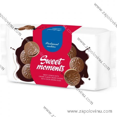 Piedmont Cookies křehká sušenka polomáčená 180g
