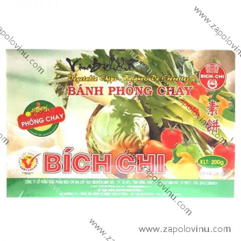 Bich Chi Zeleninové chipsy ke smažení 200 g