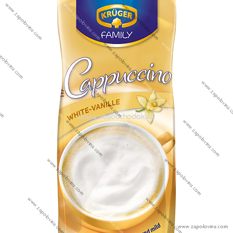 Krüger Cappuccino White Vanilla 500g