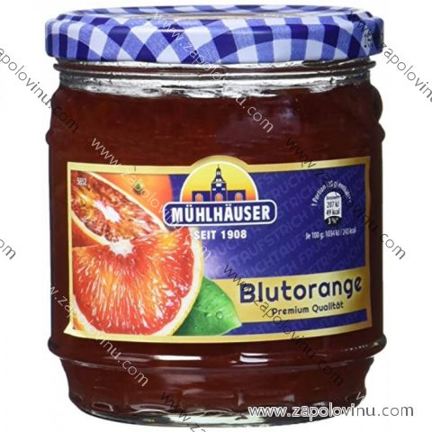 MÜHLHÄUSER ČERVENÝ POMERANČ DŽEM - 450 G