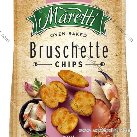 Maretti Bruschetty s příchutí krab 70g