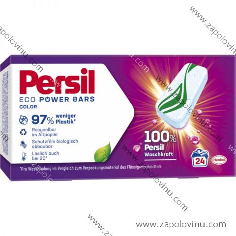 Persil Power Eco Bars Color kapsle na praní 24 ks