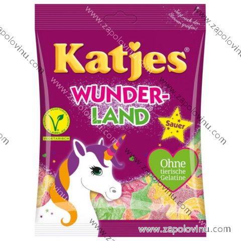 KATJES WUNDERLAND SAUER - ŘÍŠE DIVŮ S JEDNOROŽCI 175G