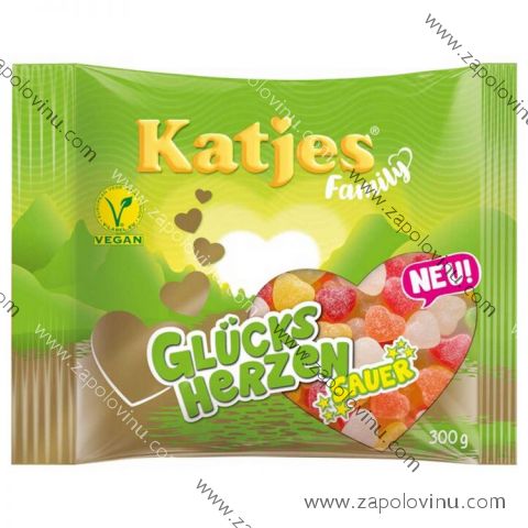 Katjes Family Glücksherzen sauer 250 g