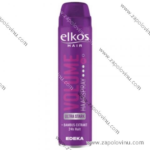 Elkos Volumen lak na vlasy s ultra silnou fixací 300ml