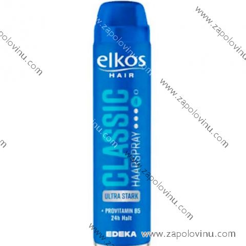 Elkos Classic lak na vlasy s ultra silnou fixací 300ml