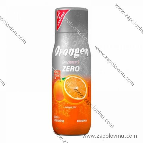 G+G sirup Orange Zero 500 ml