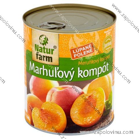 Natur Farm Meruňkový kompot 820 g