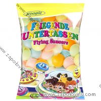 Woogie Létající talíře plněné šerbetem 42g