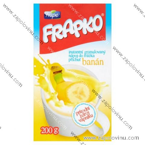 Frapko Banán 200 g instantní nápoj s vlákninou