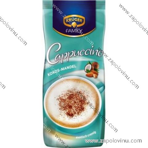 Krüger Cappuccino kokos s mandlemi 500 g