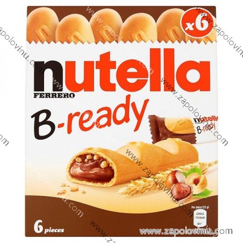 Nutella B-ready 6 x 22g