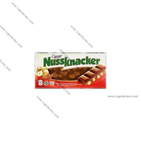 Choceur Nussknacker mléčná čokoláda s lískovými ořechy 100g