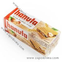 Ferrero Hanuta 10 kusů oplatek s lískovými oříšky, 220g