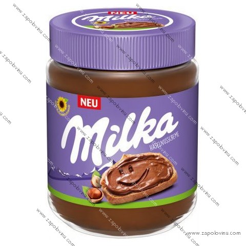 Milka lískooříškový krém 600 g