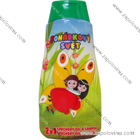 POHÁDKOVÝ SVĚT SPRCHOVÝ GEL + ŠAMPON MAKOVÁ PANENKA 500 ML