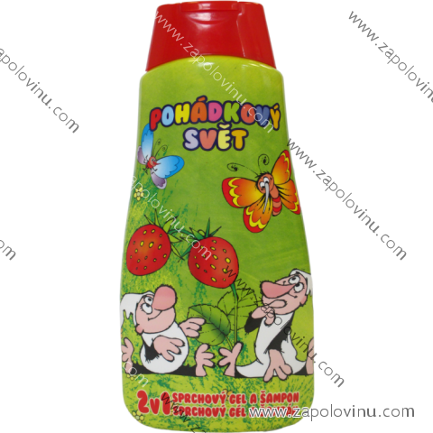 POHÁDKOVÝ SVĚT SPRCHOVÝ GEL + ŠAMPON KŘEMÍLEK A VOCHOMŮRKA 500 ML