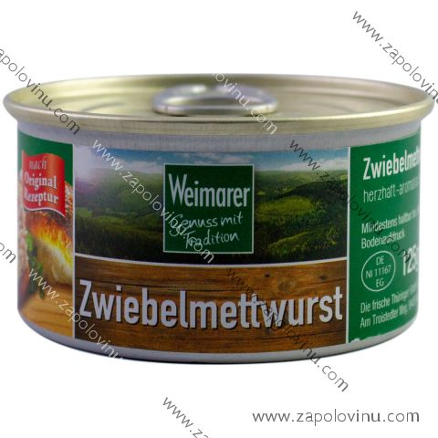 Weimarer Zwiebelmettwurst 125g