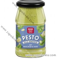 REWE Beste Wahl Pesto Alla Genovese s bazalkou a sýrem 190g