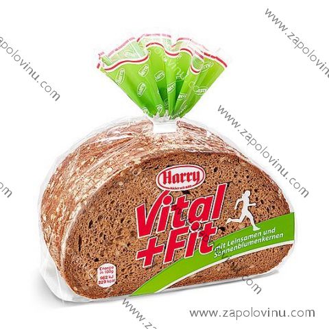 Harry Vital+Fit Celozrnný chléb, 500 g