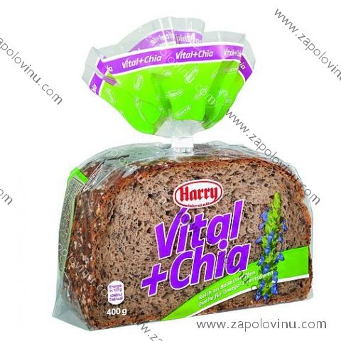 Harry Vital + Chia pšeničný chléb 400 g