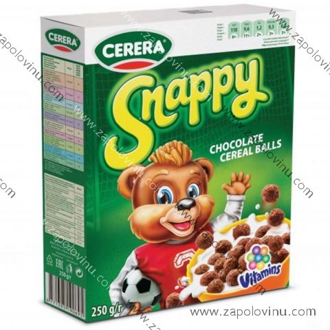 CERERA SNAPPY KULIČKY S MLÉČNOU ČOKOLÁDOU 250G
