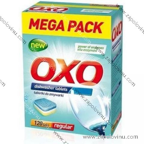 OXO TABLETY DO MYČKY NÁDOBÍ 120 KS