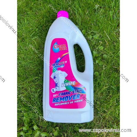 Clean net Odstraňovač skvrn na bílé prádlo 1l