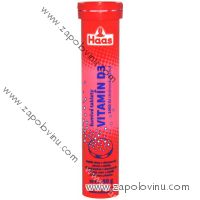 Haas Vitamin D3 1000IU 20 šumivých tablet